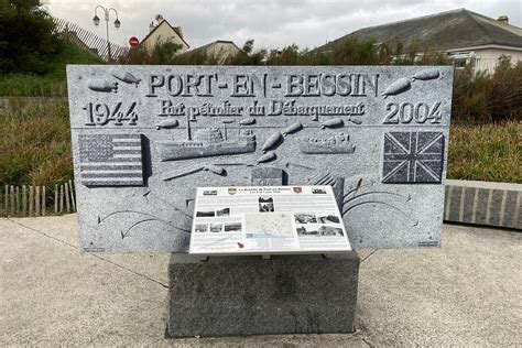 Monument Pluto Port En Bessin Port En Bessin Huppain Tracesofwar