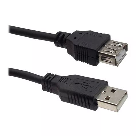 Cabo Extensão Usb 5 Metros 20 Extensor Macho Fêmea Mercadolivre