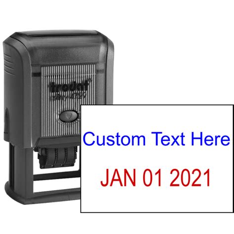 Top Line Custom Date Stamp Simply Stamps