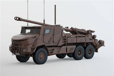 САУ CAESAR 155 мм: дальність стрільби та інші характеристики