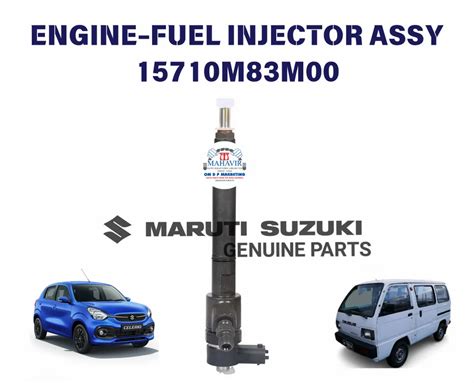 genuine engine fuel injector assy  maruti suzuki celerio super