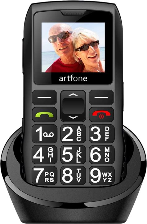 Artfone C T L Phone Portable Senior D Bloqu Avec Grandes Touches