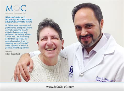 Arthroscopic Rotator Cuff Repair Testimonial Manhattan Orthopedic Care