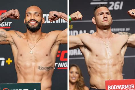 Bruno Silva Se Enfrenta A Chris Weidman En Ufc Atlantic City