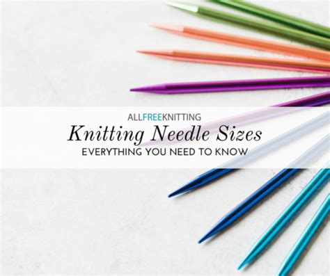 Knitting Needle Size Chart Printable | TUTORE.ORG - Master of Documents