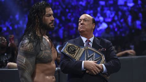 Wwe Paul Heyman Praises Big E After Roman Reigns Match Sports