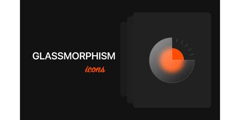 Glassmorphism Icons Figma