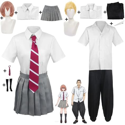 Takemitchy Hanagaki Takemichi Hinata Tachibana Cosplay Kost M Per Cke