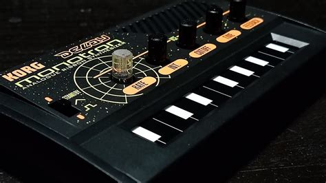 KORG Space Delay Monotron Analogue Ribbon Synthesizer YouTube