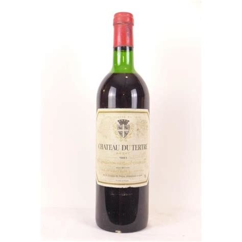 Margaux Ch Teau Du Tertre Grand Cru Class Rouge Bordeaux La