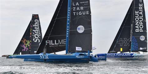 Voile Les Ultimes Au Quart De Tour Sur La Transat Jacques Vabre