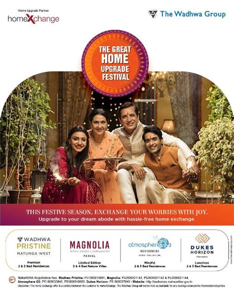 The Wadhwa Group Presents The Great Home Upgrade Festival The