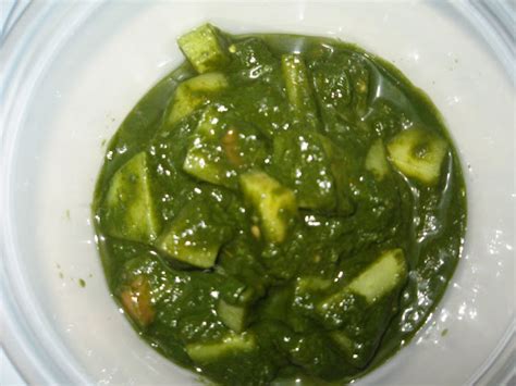 ALOO PALAK SABZI - Malas-Kitchen