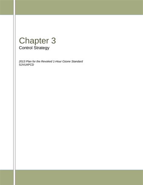 Pdf Chapter Control Strategy San Joaquin Valley Air Pollution