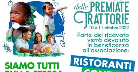 Tutto Pronto Per La Prima Edizione Grand Tour Della Premiate Trattorie