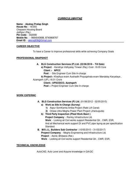 Curriculumvitae Pdf