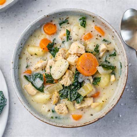 Creamy Chicken Gnocchi Soup Recipe Healthy Fitness Meals