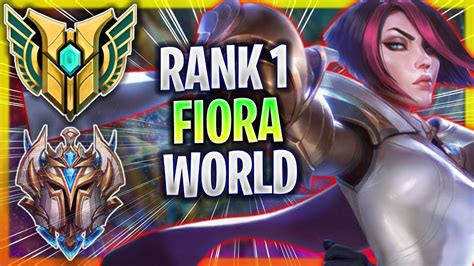 Rank 1 Fiora Top In The World Rank 1 Fiora Top Gameplay Rank 1 Fiora Guide Youtube