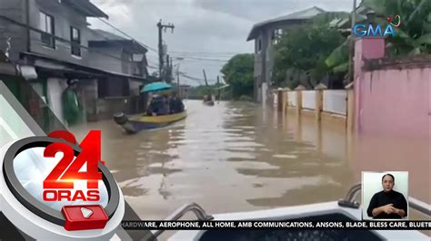 Ilang Taga Bataan Nagbabangka Na Dahil Sa Baha Mga Lumikas Nakabalik