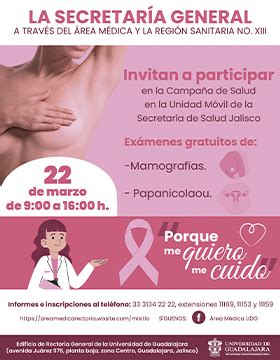 Campaña de salud en la Unidad Móvil de la Secretaría de Salud Jalisco