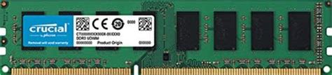 Crucial Gb Single Ddr L Mt S Pc L Unbuffered Udimm