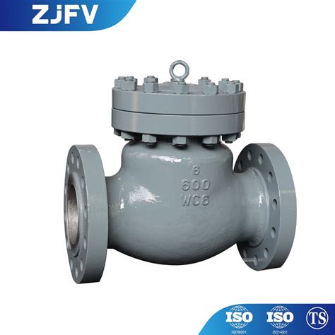 600lb API 6D Carbon Steel Flange End Swing Check Valve China Non