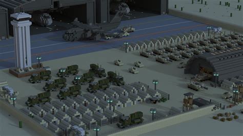 Military base Minecraft Map