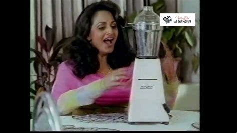 Retro Indian Ad For Kanchan Mixers Featuring Jaya Prada YouTube