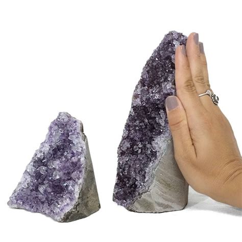 Kg Amethyst Crystal Geode Specimen Set Pieces L For Sale