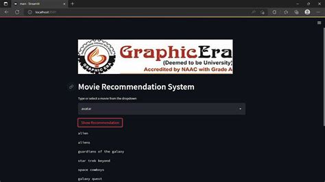 Github Ankitkumar Movie Recommender System Using Streamlit