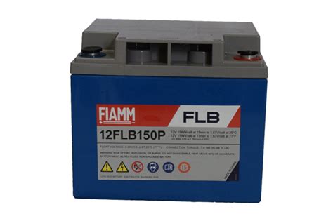 Fiamm 12FLB150P 12V 40Ah VRLA Battery BlueBoxBatteries