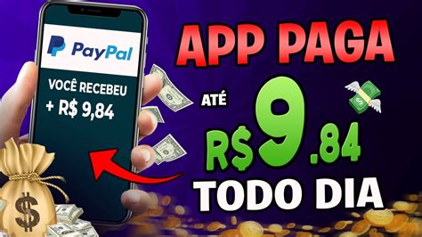 PAGA MESMO Lançou APP que GANHA DINHEIRO no PAYPAL Pagando Rápido