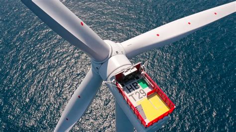 The world's largest offshore wind turbine has been commissioned