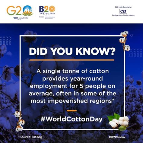 How B20 Connects Cotton Farmers To Fabric Dharma Rajan Posted On The