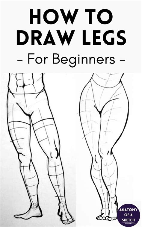 How To Draw Legs For Beginners Skizzen Zeichnen Zeichnen Malen Und