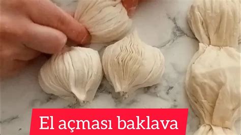 BAKLAVA TARİFİ BAYRAM İÇİN MİDYE BAKLAVA NASIL YAPILIR BAKLAVA HAMURU