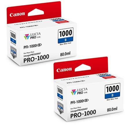 Canon Pack Pfi B Blue Lucia Pro Ink For Imageprograf Pro