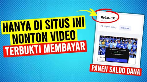 Nonton Video Pendek Durasi Detik Dibayar Ribu Cara Cari Duit