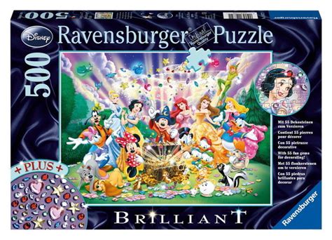 Ravensburger 500 Piece Brillant Jigsaw Puzzle Disney Treasure Board Game At Mighty Ape Nz