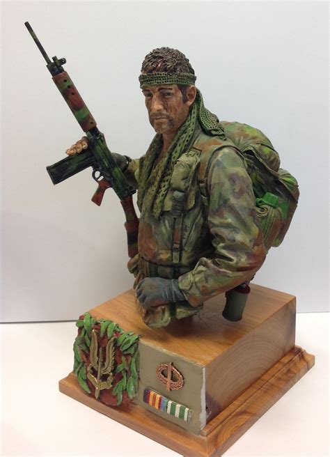 Australian Sas Bust Vietnam Naked Army Th Scale Planetfigure