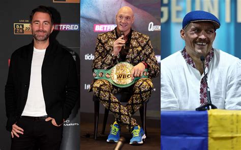 Eddie Hearn Gives Theory Why Tyson Fury Vs Oleksandr Usyk Won T Happen In Saudi Arabia