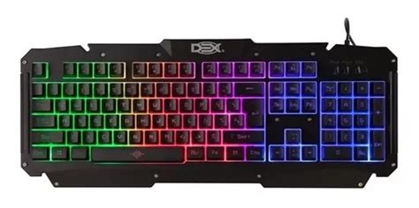 Teclado Semi Mecanico Gamer Usb Pc Computador Led Luminoso MercadoLivre