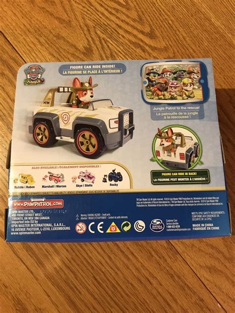 Paw Patrol Jungle Rescue Trackers Jungle Cruiser Vehicle With Figurine 1888916853