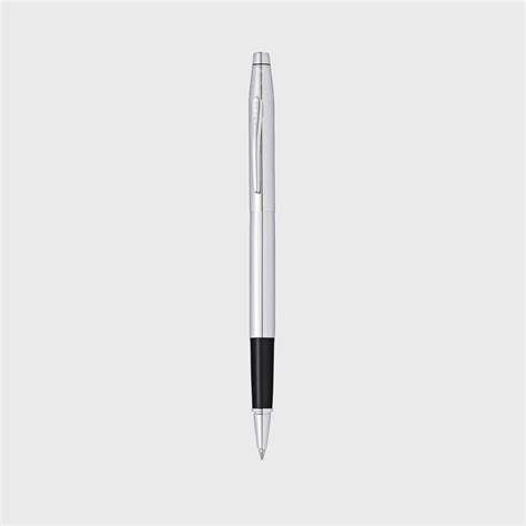 Cross Classic Century Lustrous Chrome Rollerball Pen Premium