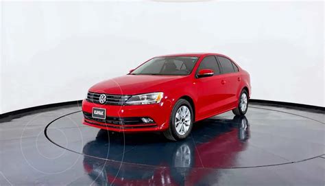 Volkswagen Jetta Comfortline Tiptronic Usado 2016 Color Rojo Precio