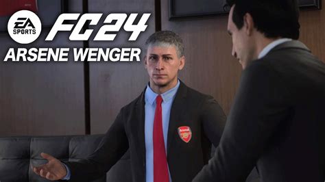 Ea Fc Arsene Wenger Create Manager Arsenal Invincibles Youtube