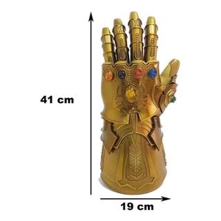 Luva Thanos Infinity Gauntlet Os Vingadores Tamanho Real Shopee Brasil