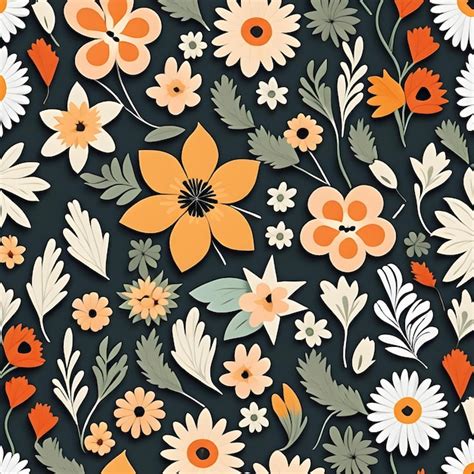 Premium Photo | Vector Floral Patterns for Fabric Design