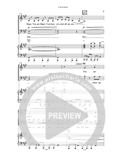 Forever Reign Choral Anthem Satb Sheet Music Pdf Word Music Choral