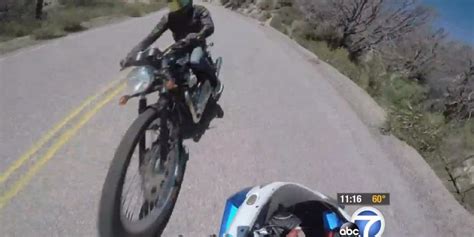 Motorcycle Crash Caught On Gopro Camera In Los Angeles Huffpost